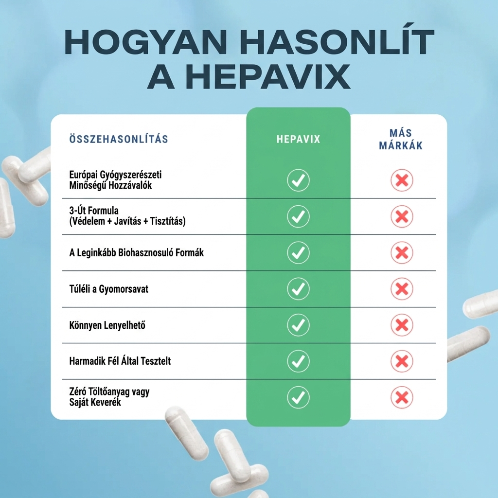 Hepavix — Májtámogatás magas hatóanyagtartalommal