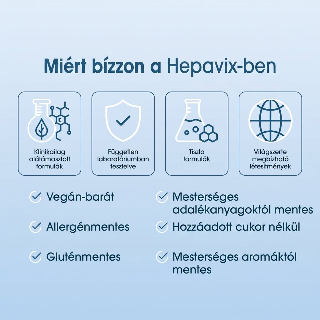 Hepavix — Májtámogatás magas hatóanyagtartalommal